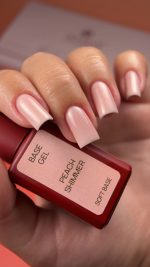 Base Gel Peach Shimmer 15ml – Bild 2