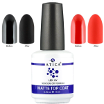 ATICA Matte Top Gel (Velvet) 15 ml