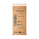 Kraftpapier-Sterilisationsbeutel (universal) 100x200 PKB braun (100 Stk./Packung)