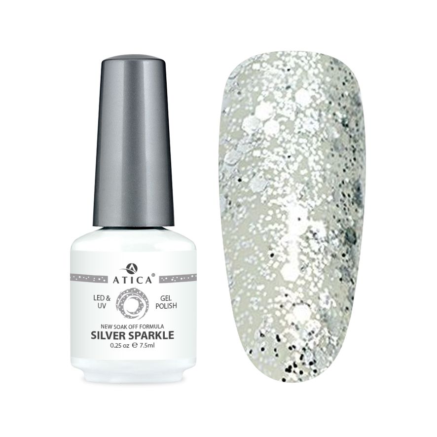 119_2 Silver Sparkle 8 ml – Bild 1