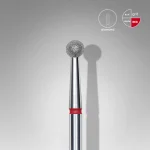 STALEKS EXPERT Diamantfräser «Kugel» rot, Durchmesser 3,5 mm