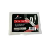 Plastiс Nail Tips Atica Modern Mandel – Bild 2