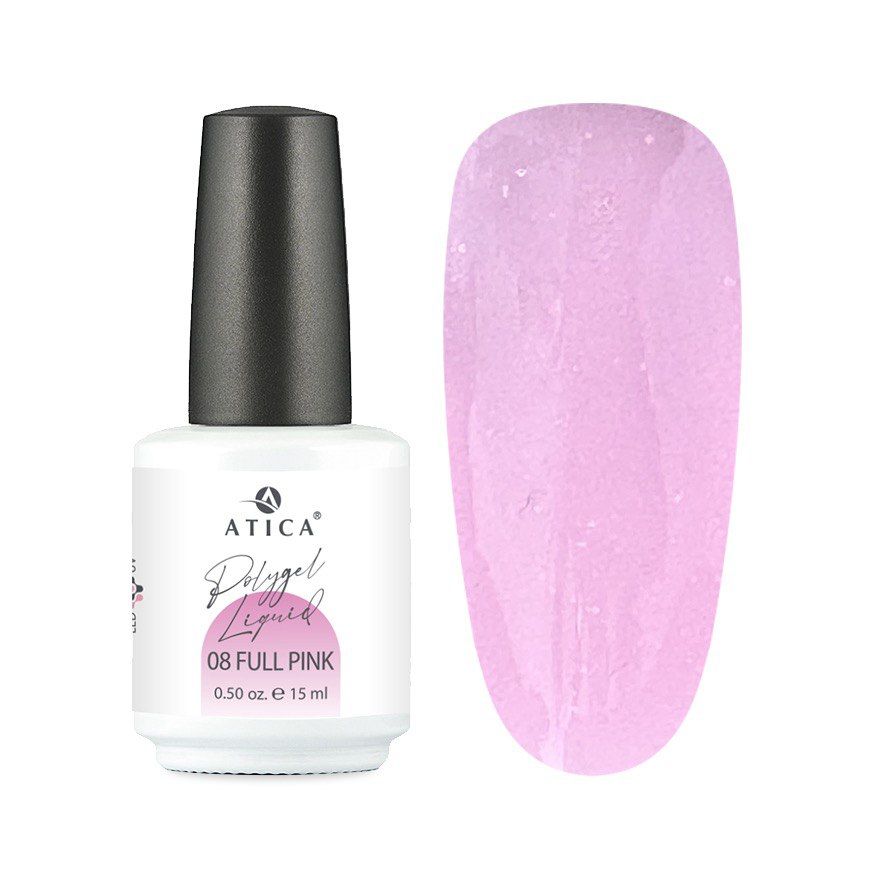 5375227317443490566.jpg_full_pink Polygel Liquid 08 Full Pink 15 ml – Bild 1