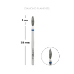 TOUCH Diamant-Nagelfräseraufsatz Flame 025 (blau)