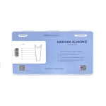 TOUCH Soft Gel Tips 240pcs, Medium Almond – Bild 2