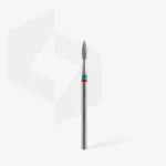 STALEKS EXPERT Diamantfräser DUO „Flamme“ rot-blau, Durchmesser 2,1 mm, Arbeitsteil 8 mm – Bild 2