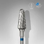 STALEKS EXPERT Hartmetallfräser „stumpfer Kegel“ blau, Durchmesser 6 mm, Arbeitsteil 14 mm