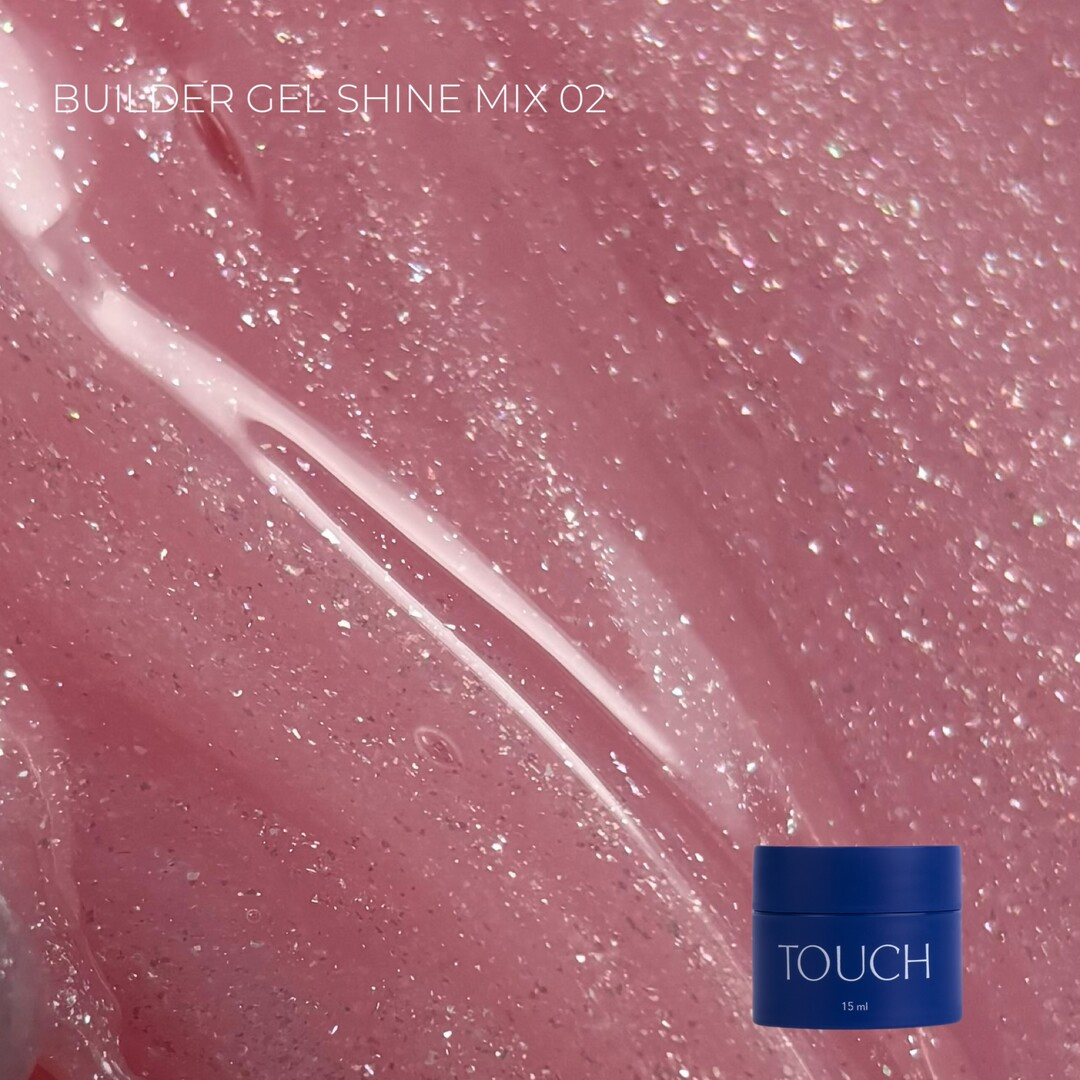 ZX77u TOUCH Builder gel 15ml Shine Mix 2 – Bild 1