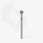 STALEKS EXPERT Diamond nail drill bit ball red, head diameter 5 mm – Bild 2