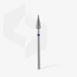 STALEKS EXPERT Diamantfräser "Spitze Birne" blau, Durchmesser 4 mm, Arbeitsteil 12 mm – Bild 2