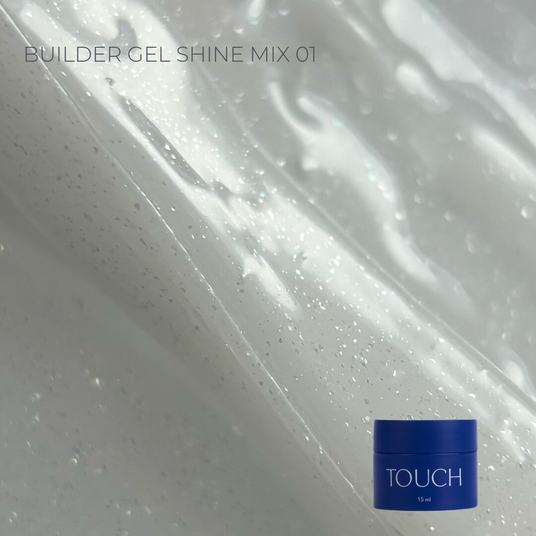 dSQjV TOUCH Builder gel 15ml Shine Mix 1 – Bild 1