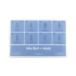 TOUCH Nail Tips Upper forms modeling 288pcs, Mix 8in1 + mold