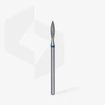 STALEKS EXPERT Diamantfräser "Flamme" blau, Durchmesser 2,3 mm, Arbeitsteil 10 mm – Bild 2