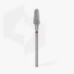 STALEKS EXPERT Hartmetallfräser „stumpfer Kegel“ rot, Durchmesser 6 mm, Arbeitsteil 14 mm – Bild 2