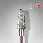 STALEKS EXPERT Hartmetallfräser „stumpfer Kegel“ rot, Durchmesser 6 mm, Arbeitsteil 14 mm