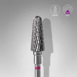 STALEKS EXPERT Hartmetallfräser „stumpfer Kegel“ violett, Durchmesser 6 mm, Arbeitsteil 14 mm