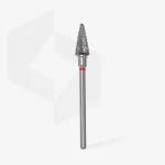 STALEKS EXPERT Hartmetallfräser „Kegel“ rot, Durchmesser 6 mm, Arbeitsteil 14 mm – Bild 2