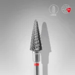 STALEKS EXPERT Hartmetallfräser „Kegel“ rot, Durchmesser 6 mm, Arbeitsteil 14 mm