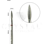 Diamantbit „Flame“ Crystal Professional № 01 (rote, 2,1 mm)