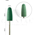 Silikon-Polieraufsatz Crystal Professional № 33 (Groß, Grün)