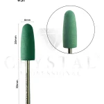 Silikon-Polieraufsatz Crystal Professional № 31 (mittel, grün)