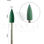 Silikon-Polieraufsatz Crystal Professional №30 (Klein, Grün)