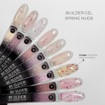 Builder Gel Spring Nude №1 Crystal Professional HEMA & TPO Free 15ml – Bild 3