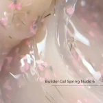 Builder Gel Spring Nude №6 Crystal Professional HEMA & TPO Free 15ml