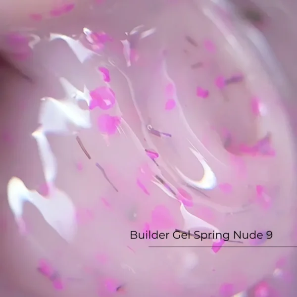 img_9607-600x600 Builder Gel Spring Nude №9 Crystal Professional HEMA & TPO Free 15ml – Bild 1