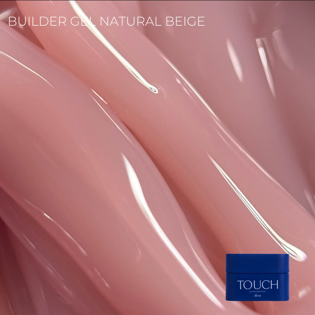 k75Yc TOUCH Builder gel 30ml, Natural beige – Bild 1