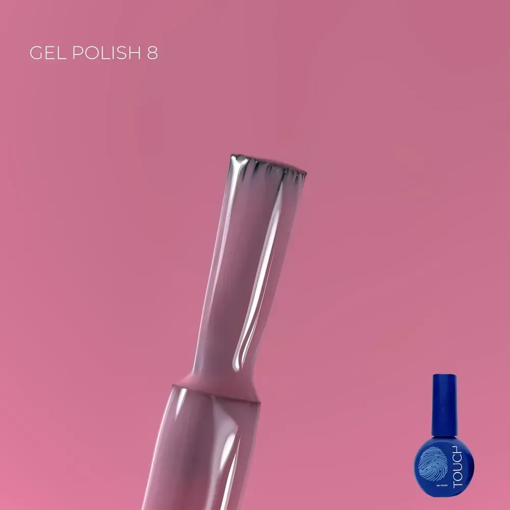 14679040611593 TOUCH Gel polish 9ml, 08 – Bild 1