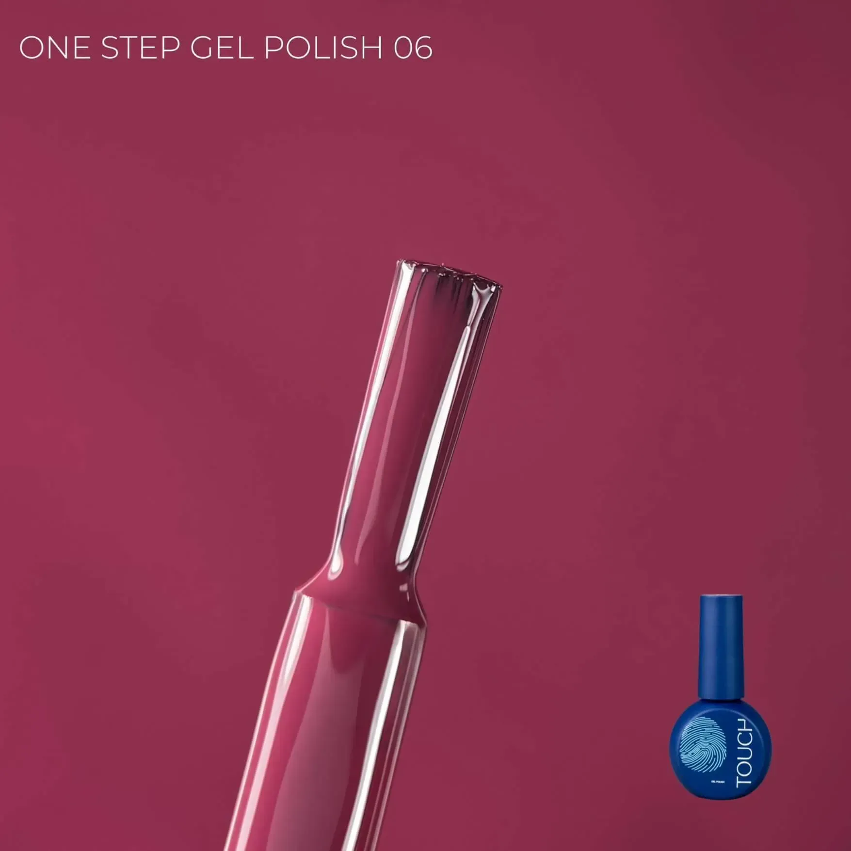 34563090063594 TOUCH Gel Polish 9ml One Step, 06 – Bild 1