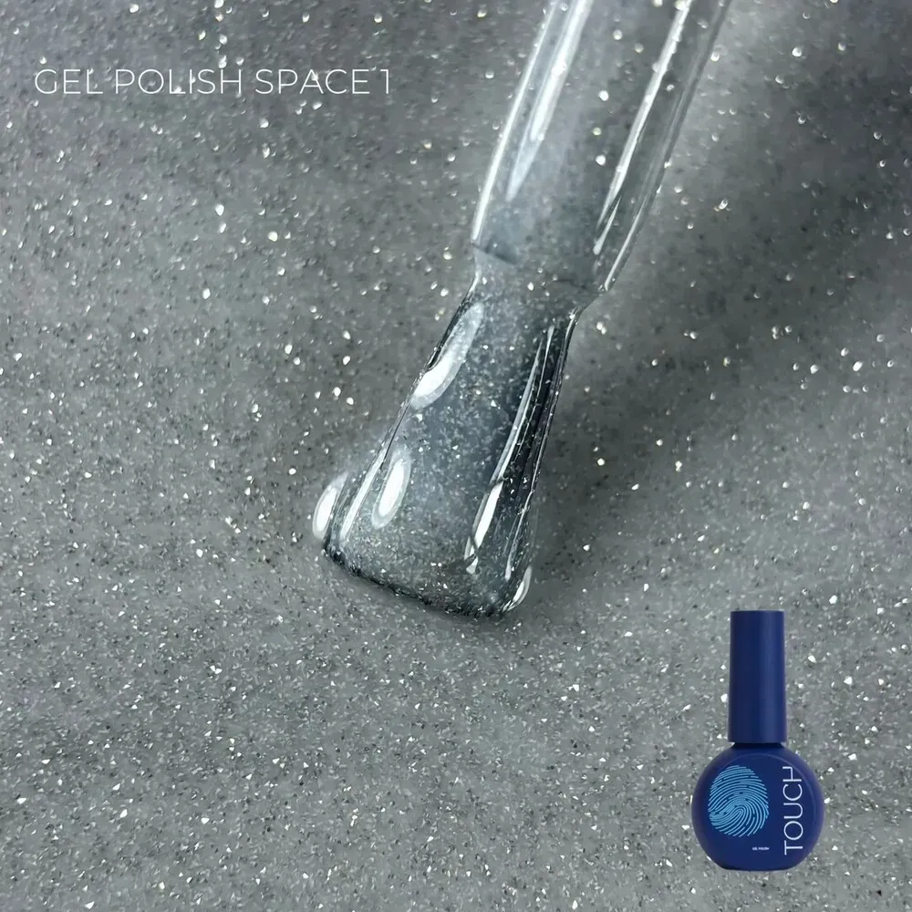 38344958511872 TOUCH Gel polish 9ml Space, 01 – Bild 1