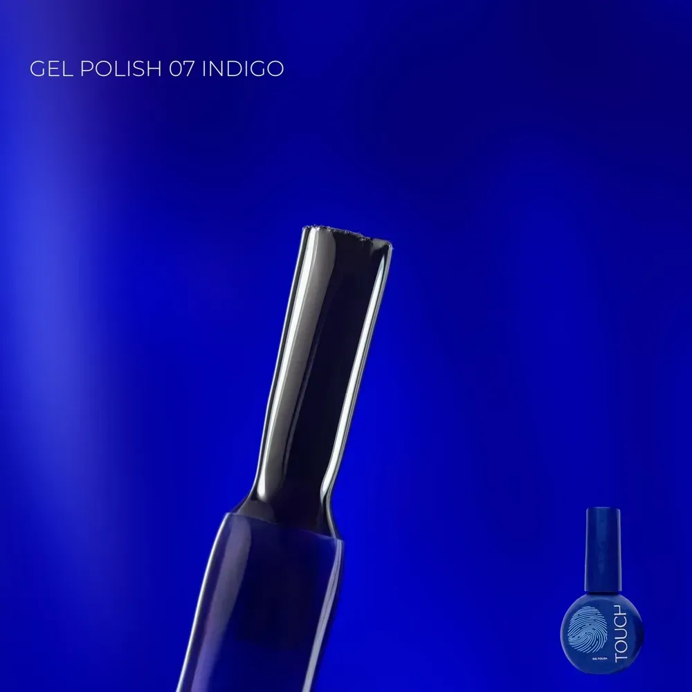 72496425456676 TOUCH Gel polish 9ml Alchemy, 07 Indigo – Bild 1