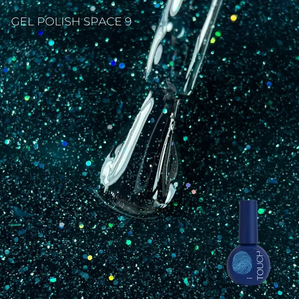 90217404827755 TOUCH Gel polish 9ml Space, 09 – Bild 1