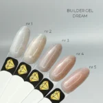 Builder Gel Dream №2 Crystal Professional HEMA & TPO Free 15ml - Image 3